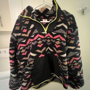 Levi's Black and Pink Patterned Jacket